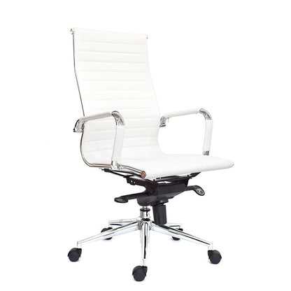 Silla De Oficina Alta Blanco