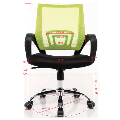 Silla De Oficina Berlin Amarillo Negro