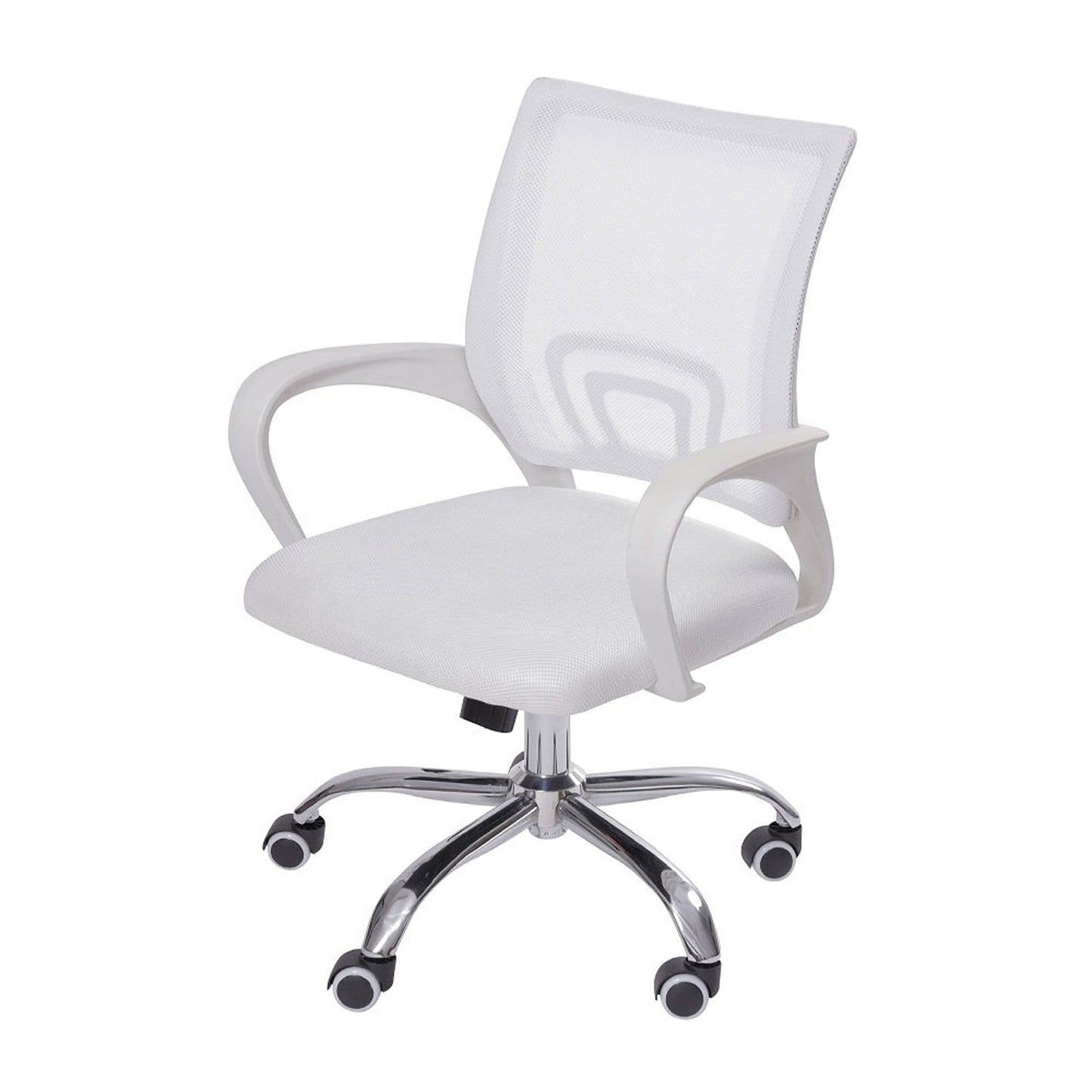 Silla De Oficina Premium Berlin Blanca