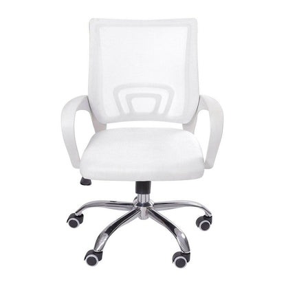 Silla De Oficina Premium Berlin Blanca