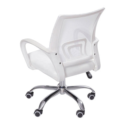 Silla De Oficina Premium Berlin Blanca