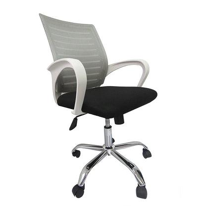 Silla De Oficina Loni Gris Negro