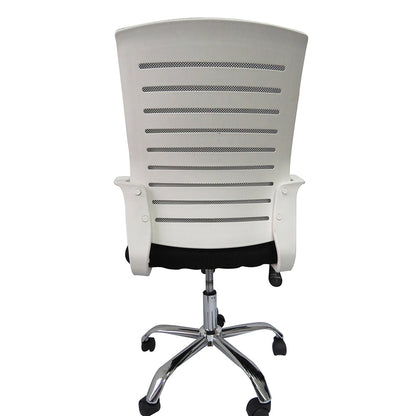 Silla De Oficina Loni Gris Negro