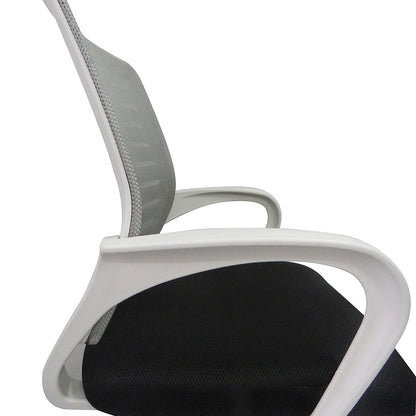 Silla De Oficina Loni Gris Negro