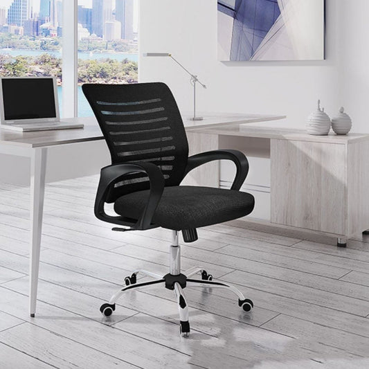 Silla De Oficina GiratoAureth Loni Negro
