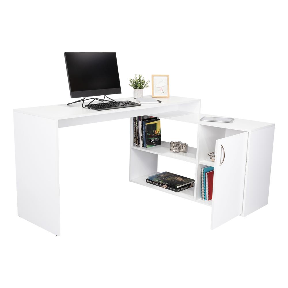 Escritorio En L Novari, Blanco