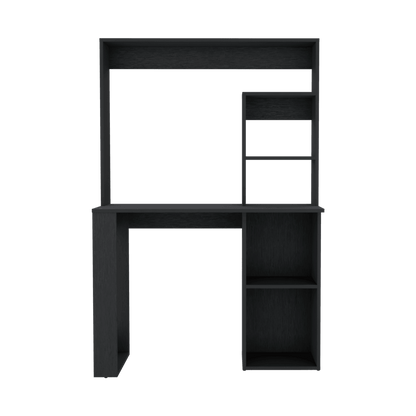 Escritorio Mandy, Wengue, Ideal Para Espacios Pequeños ZF - VIRTUAL MUEBLES