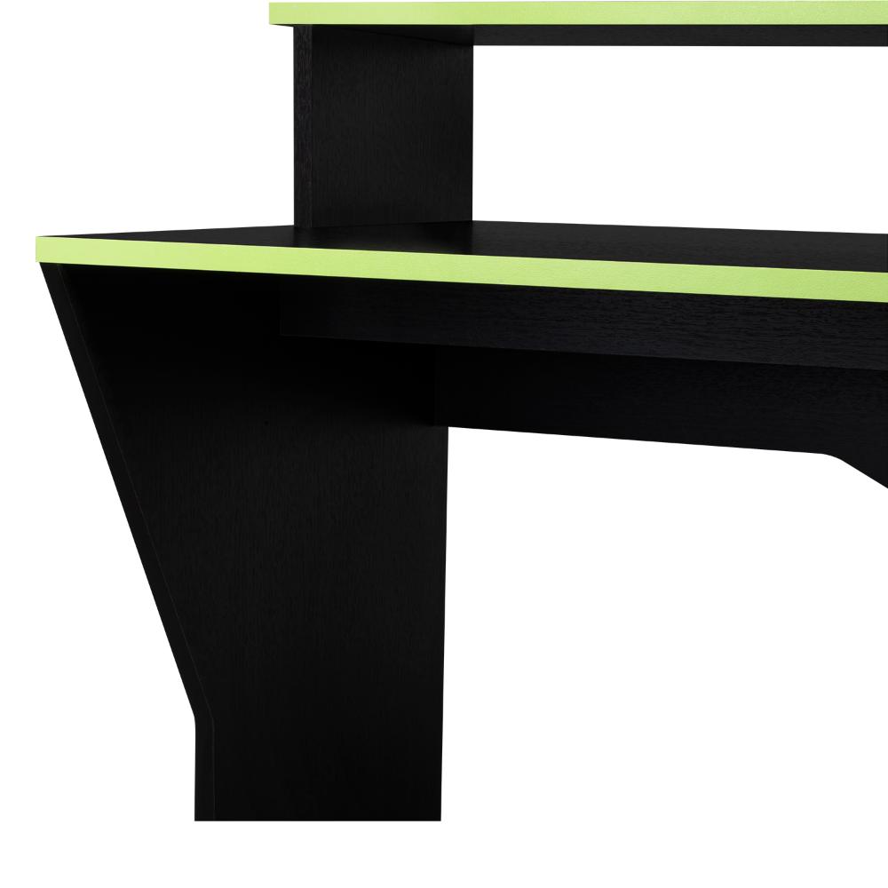 Escritorio Gamer Guma Wengue y Verde
