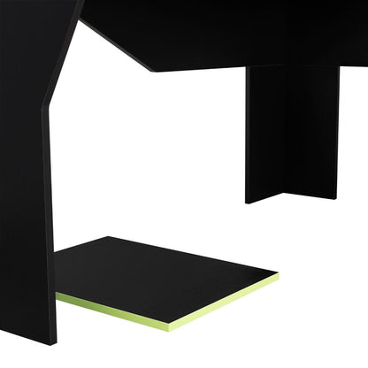 Escritorio Gamer Guma Wengue y Verde