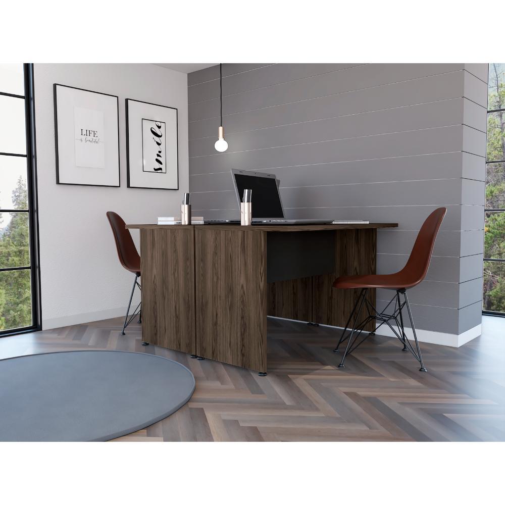 Mesa Escritorio Doble Bellanti Office M 120 X131  Milan Wengue