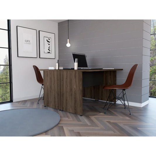 Mesa Escritorio Doble Bellanti Office M 120 X131  Milan Wengue