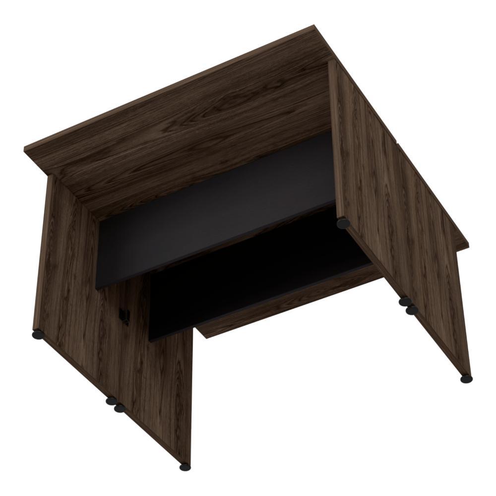 Mesa Escritorio Doble Bellanti Office M 120 X131  Milan Wengue