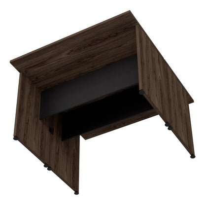 Mesa Escritorio Doble Bellanti Office M 120 X131  Milan Wengue