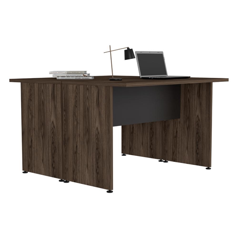 Mesa Escritorio Doble Bellanti Office M 120 X131  Milan Wengue