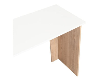 Escritorio Modenza Rovere y Blanco