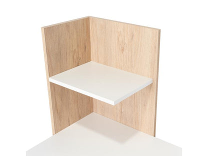 Escritorio Modenza Rovere y Blanco