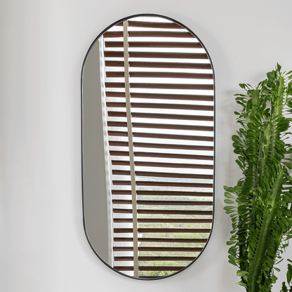 Espejo Lukman con Marco En Estructura Metálica