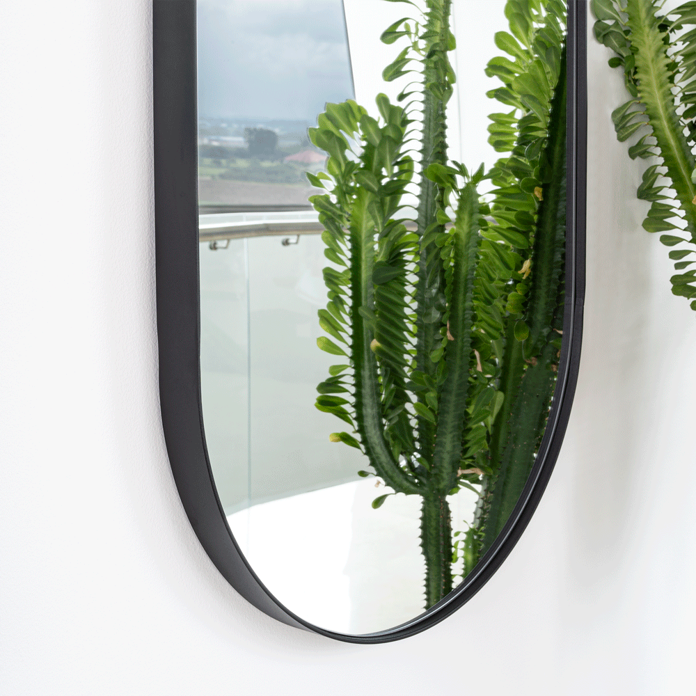 Espejo Lukman con Marco En Estructura Metálica