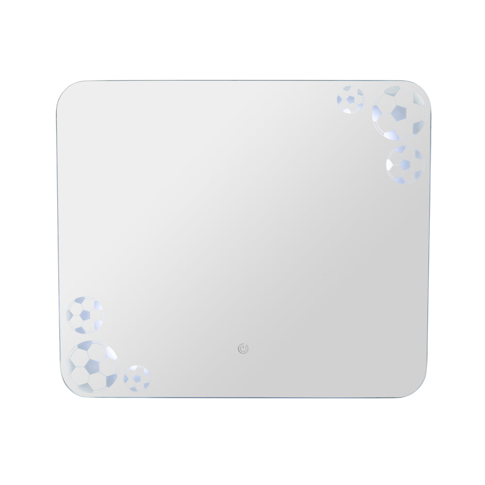 Espejo Rectangular Tory con bordes redondeados LED + Touch