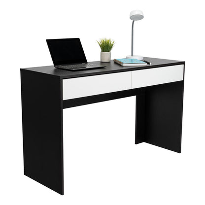 Escritorio Acre Wengue y Blanco
