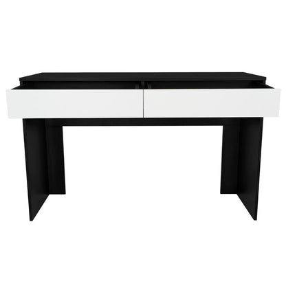 Escritorio Acre Wengue y Blanco