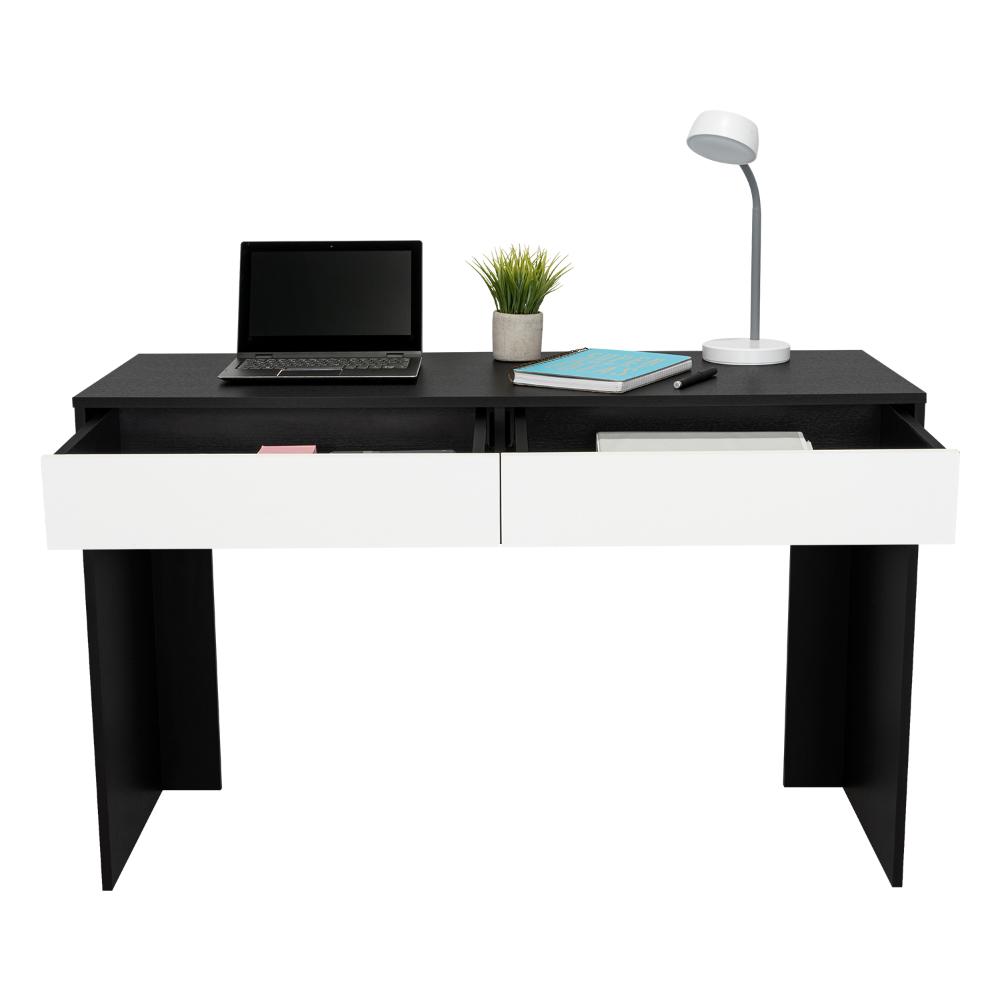 Escritorio Acre Wengue y Blanco