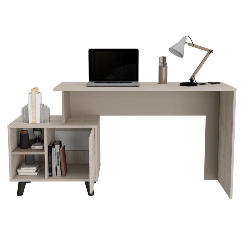 Escritorio Leira 150 1Pue  Ceniza Taupe