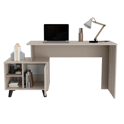 Escritorio Leira 150 1Pue  Ceniza Taupe
