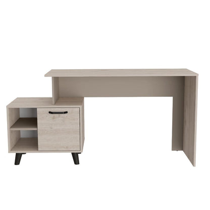 Escritorio Leira 150 1Pue  Ceniza Taupe