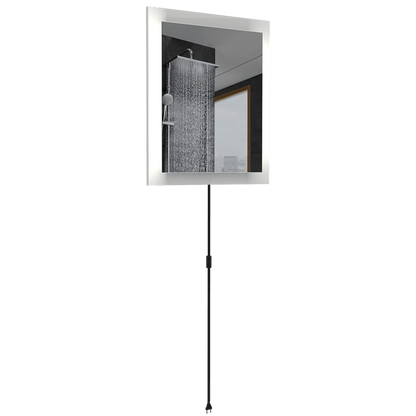 Espejo de Baño Salomón, Blanco, Ideal Para Espacios Reducidos - VIRTUAL MUEBLES