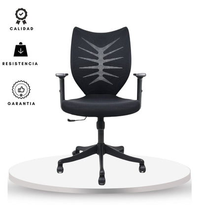 Silla De Oficina Averin Negro