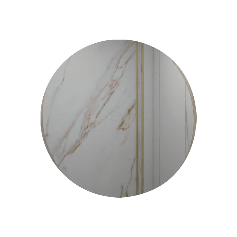 Espejo Dakota, Redondo sencillo - VIRTUAL MUEBLES