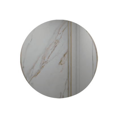 Espejo Dakota, Redondo sencillo - VIRTUAL MUEBLES