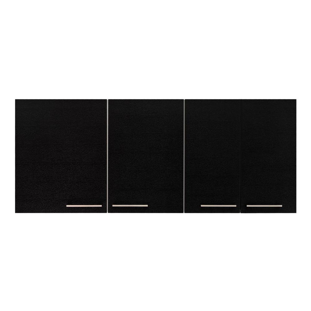 Gabinete Superior Cocina Avon  Blanco y Wengue 150 Cm