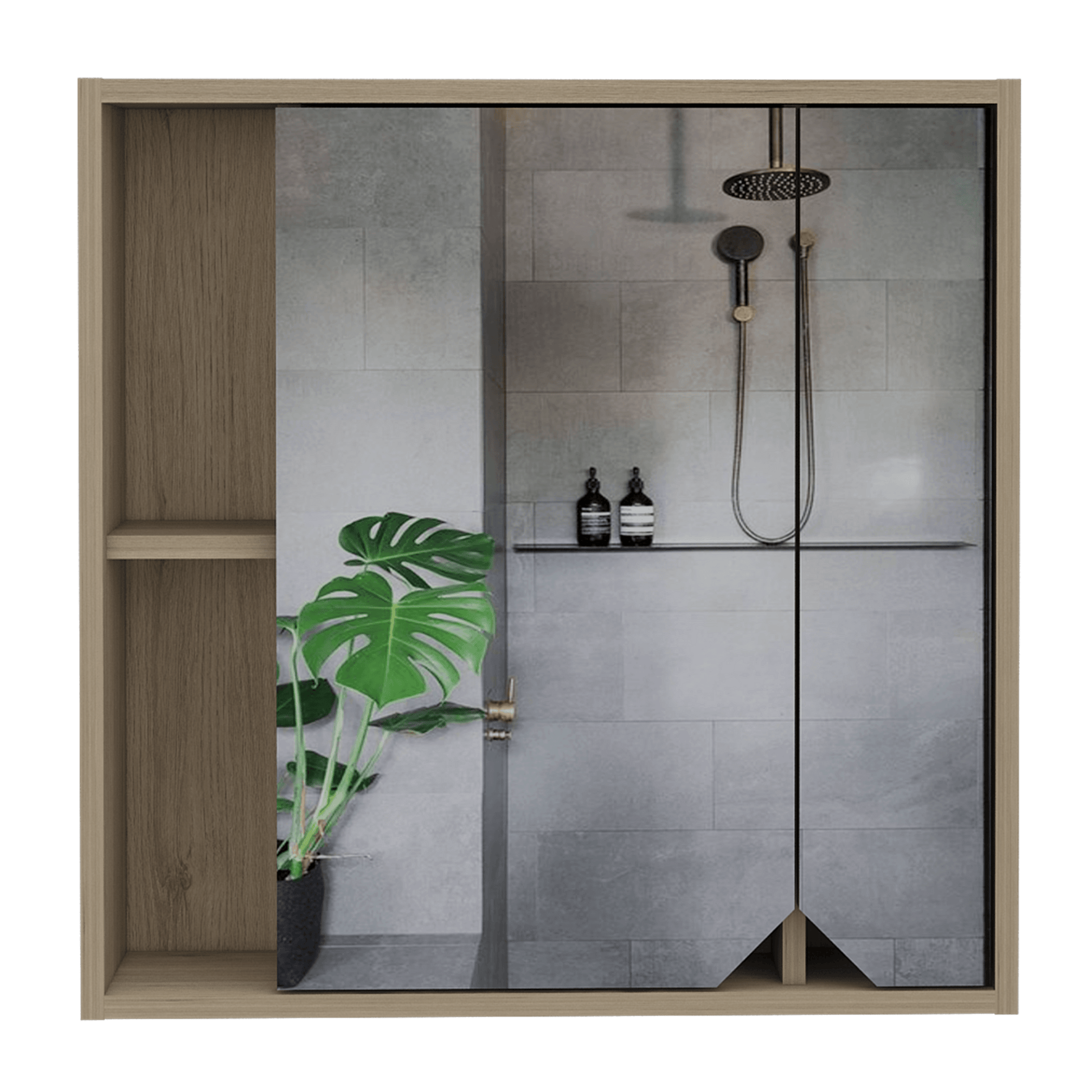 Gabinete de Baño Nyasa color Beige.