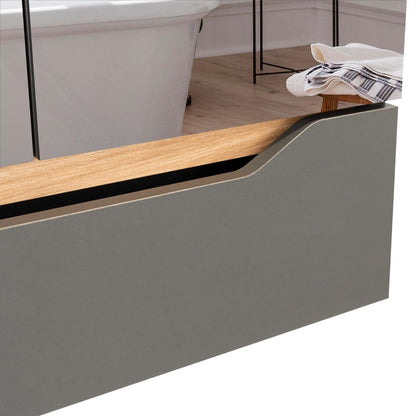 GAbbunete de Baño Lorenti  Plomo Fresno