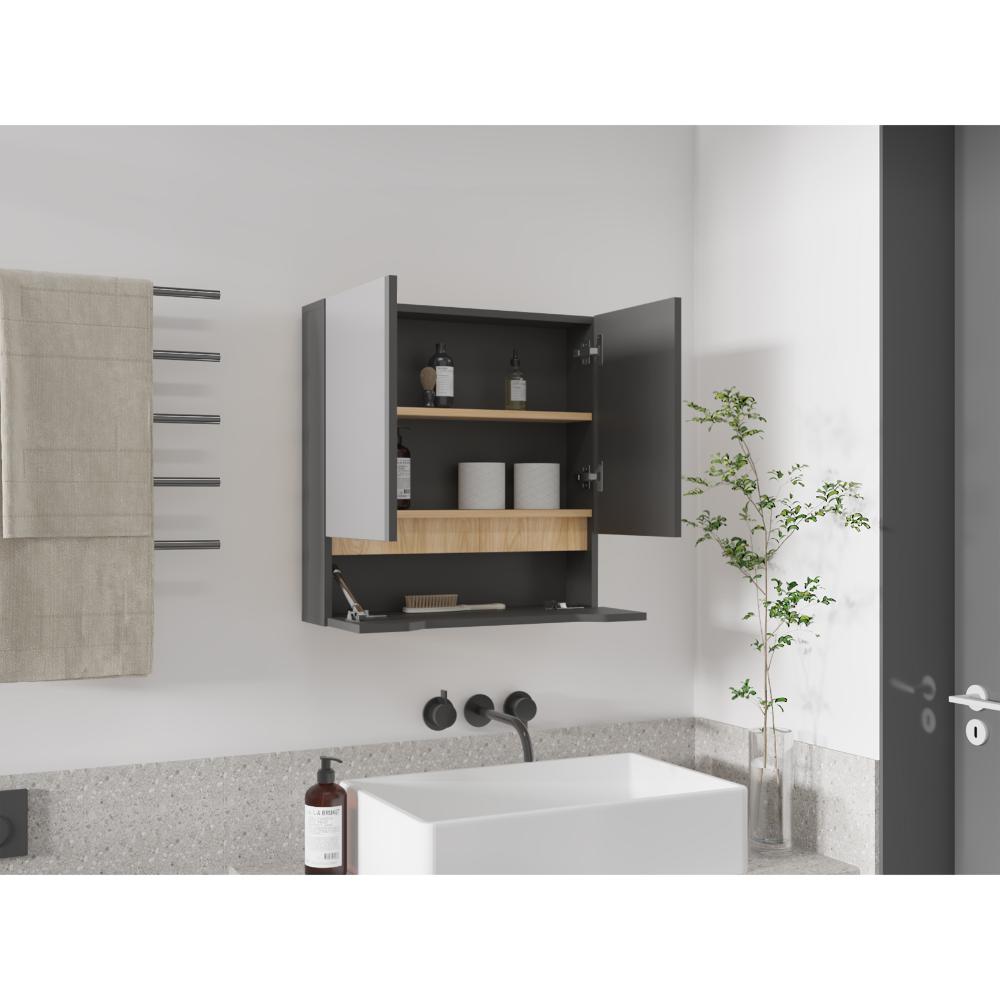 GAbbunete de Baño Lorenti  Plomo Fresno