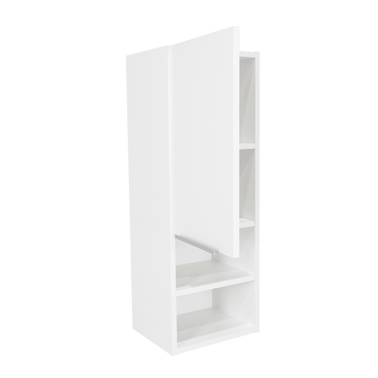 Gabinete Para Baño Real, Blanco, con Tres Entrepaños ZF - VIRTUAL MUEBLES