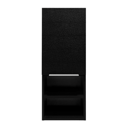 Gabinete de Baño Real, Wengue, con Tres Entrepaños - VIRTUAL MUEBLES