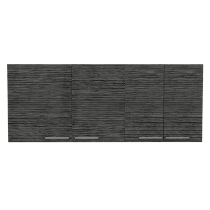 Gabinete Superior Raichel color Blanco y Gris para Cocina.