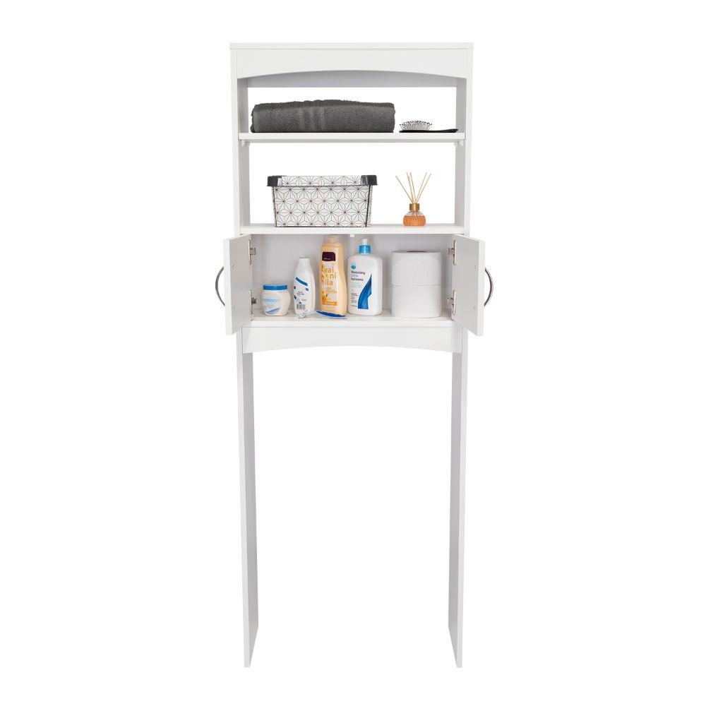 Gabinete de Baño Sabik, Blanco, con Dos Puertas Batientes - VIRTUAL MUEBLES