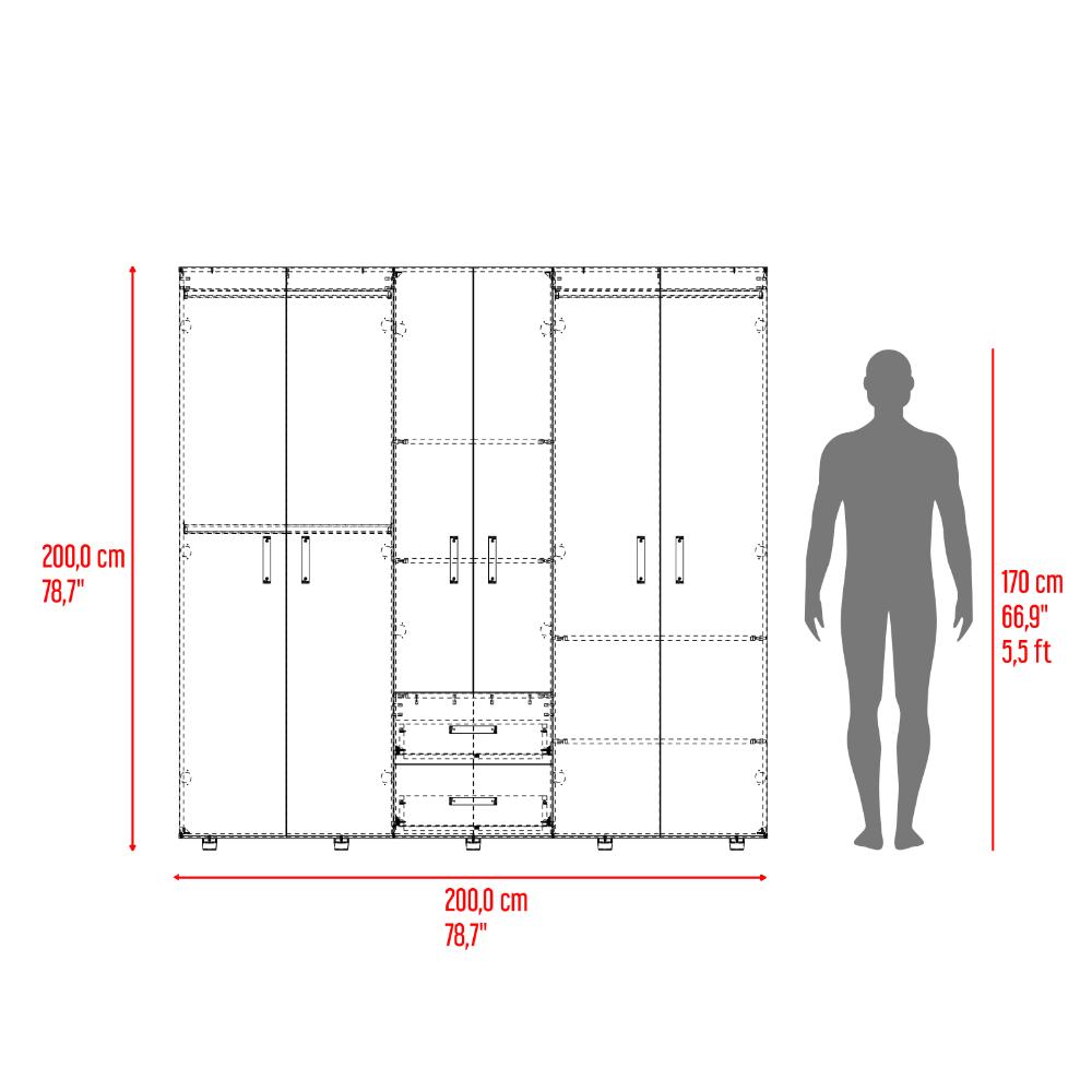 Closet Palermo  Fresno Eu Wengue