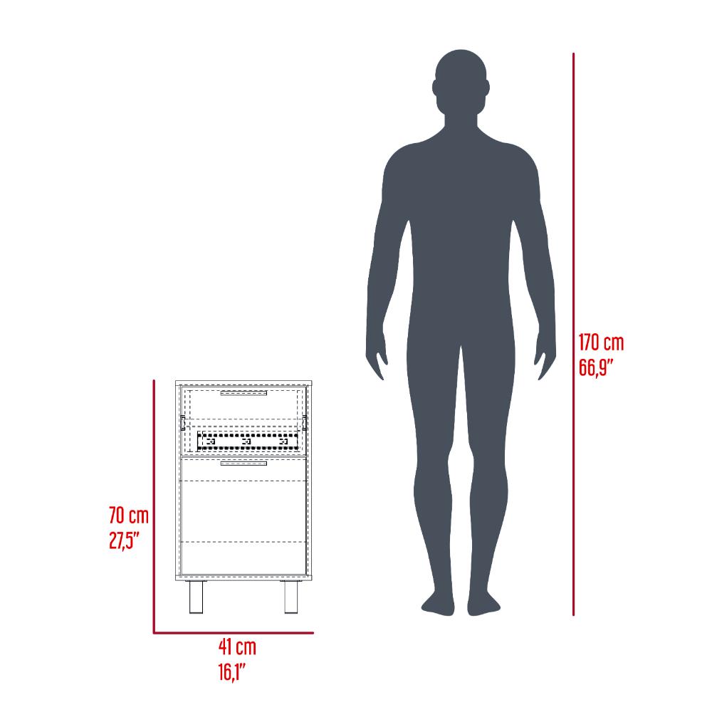 Mesa de Noche Secret Z80 Wengue