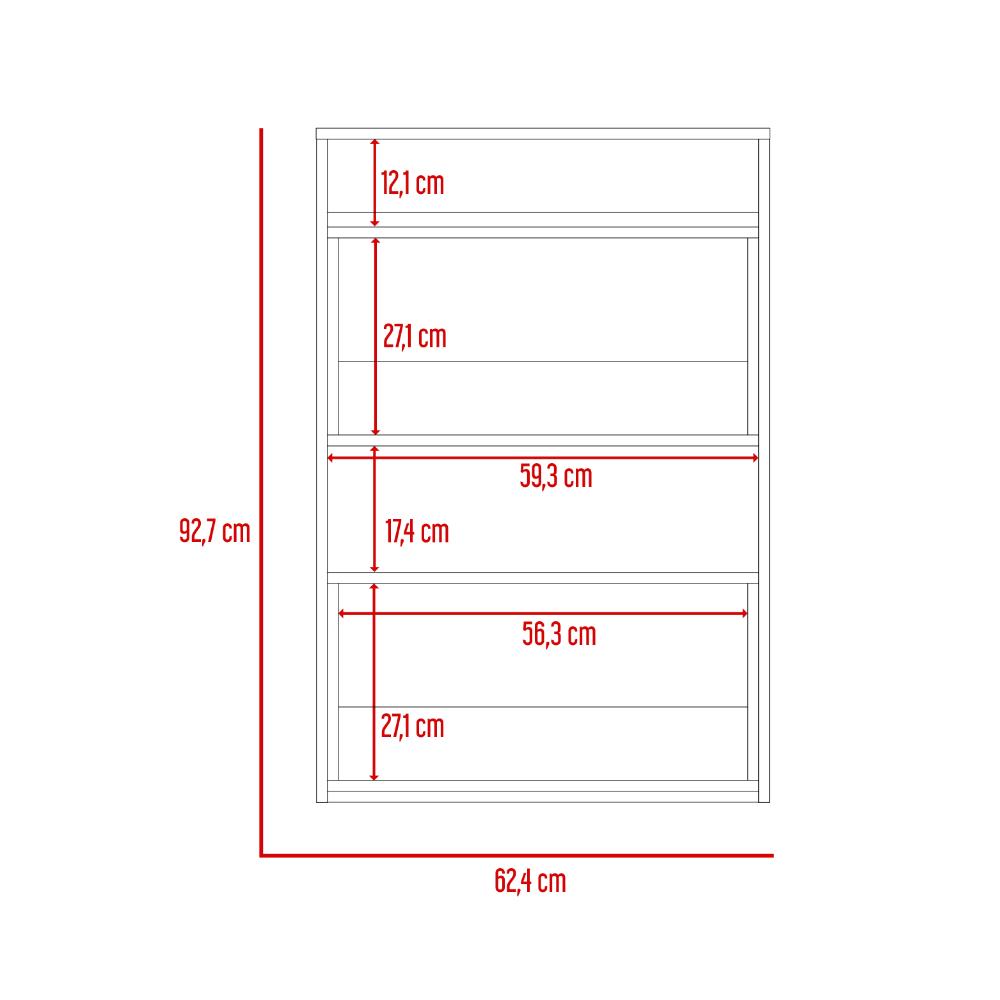 Gabinete de Baño Sensi Miel y Blanco