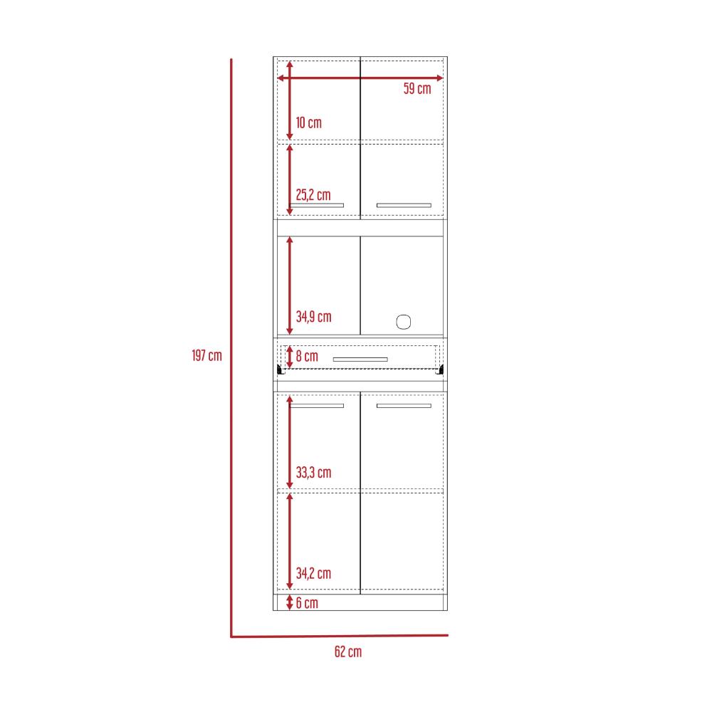 Auxiliar Microondas Alto Venzano  Wengue