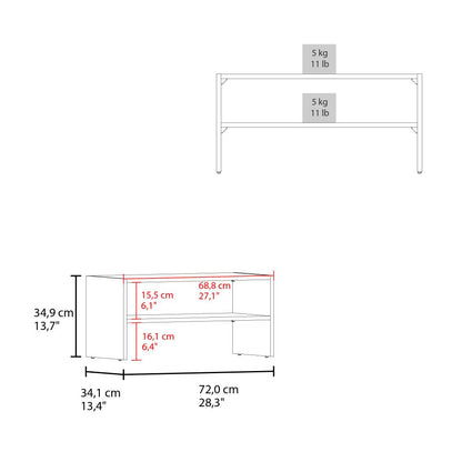 Zapatero Apilable Silpa Blanco