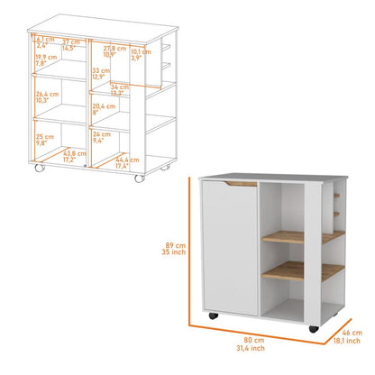 Modulo Microondas Tornati Blanco y Macadamia