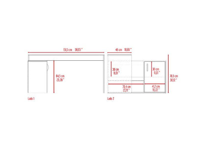 Escritorio En L Novari Milan