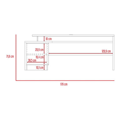 Escritorio Office 14  Duna +  Plomo