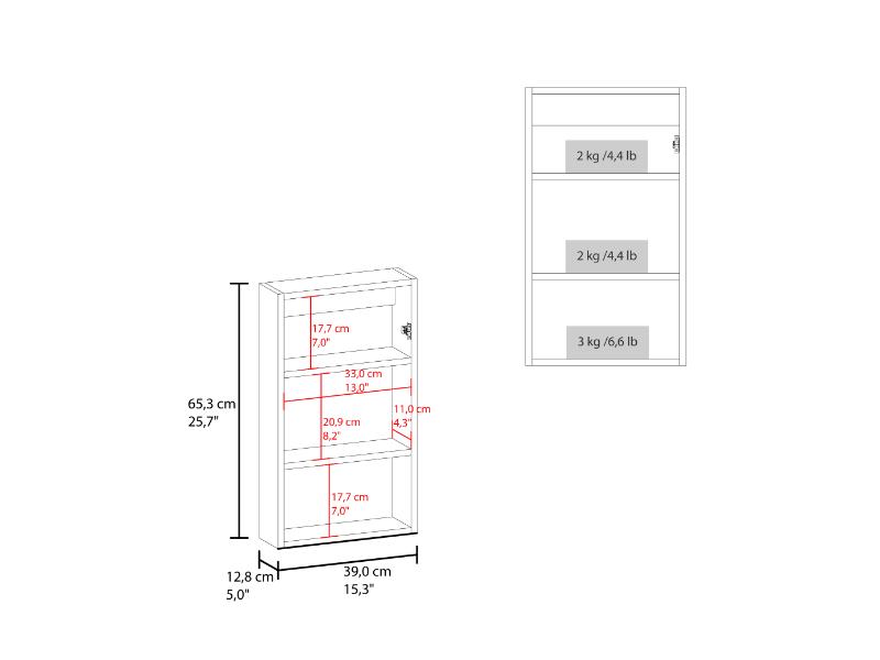 Gabinete de Baño Juno Blanco